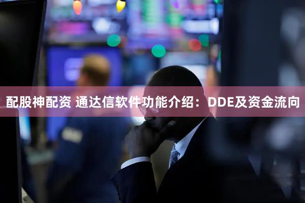 配股神配资 通达信软件功能介绍：DDE及资金流向