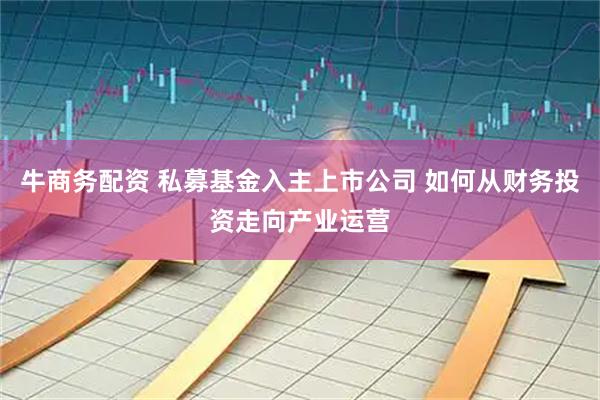 牛商务配资 私募基金入主上市公司 如何从财务投资走向产业运营
